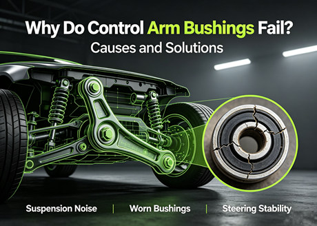Why Do Control Arm Bushings Fail? Causes and Solutions