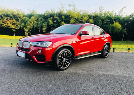 The chassis structure of imported BMW X4