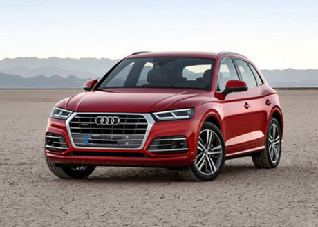 The Audi Q5 was brought in for inspection and makes a clicking sound when turning